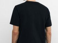 Базовая футболка из хлопка, Черный