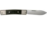 Складной нож LionSteel BestMan Drop, сталь M390, рукоять Ebony
