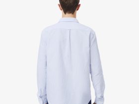 Мужская хлопковая рубашка Lacoste