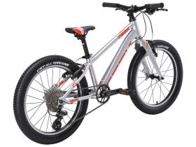 Детский велосипед Stark Geek 20, год 2024, цвет Серый-Красный