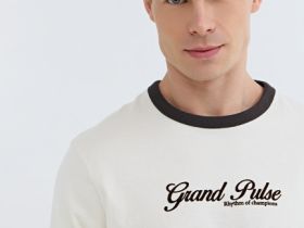 Футболка с текстовым принтом, Белый