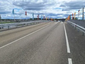 В селе Ытык-Кюёль открыли мост через реку Татту