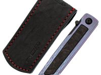 Складной нож Mr.Blade Style blackwashed сталь N690, рукоять Violet Titanium