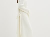 Удлиненный кардиган с поясом