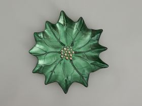 Блюдо Пуансеттия/Poinsettia II