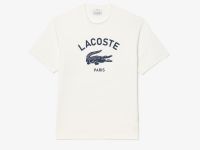 Хлопковая футболка Lacoste унисекс