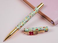 Ручка шариковая MESHU "Bloom" синяя, 1,0 мм