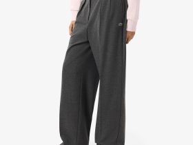 Женские брюки Lacoste оверсайз