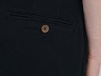 Базовые брюки-чиносы из твила, Черный