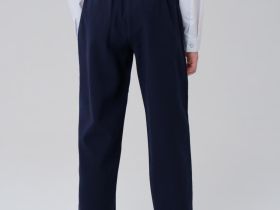 Брюки текстильные для девочек