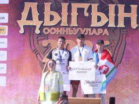 Николай Матаннанов стал лидером первого дня Игр Дыгына