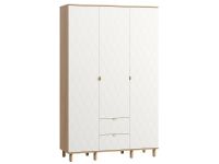 Распашной шкаф Теджонс 3-139x224 Ромб Белый