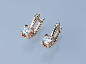 Серьги из красного золота э0212сг06200855_white