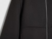 Бомбер из пальтовой ткани, Коричневый