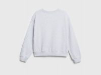 Свитшот с принтом для девочек, Серый