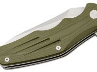 Складной нож QSP Pangolin, сталь D2, рукоять G10, зеленый