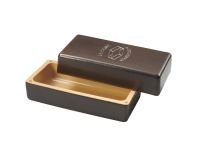 Römertopf  Емкость для запекания в форме кирпича для барбекю, черный, BLACK EDITION Römertopf