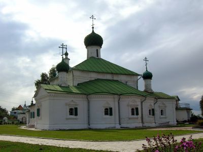 Церковь Ильинская  за рекой Волгой