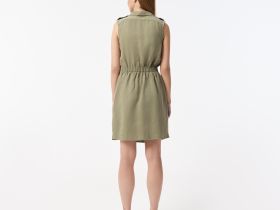 Женское платье Lacoste из смеси льна