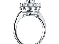 Классическое кольцо из белого золота э0912кц04202940_white