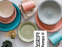 MÄSER Набор столовой посуды на 6 человек 12 предметов Bel Tempo II MÄSER