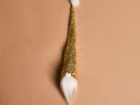 Елочная игрушка Золотой гном/Gnomo d'oro