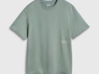 Футболка с текстовым принтом, Зеленый