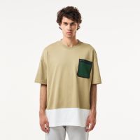 Мужская хлопковая футболка Lacoste