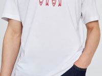 Футболка из хлопка с принтом