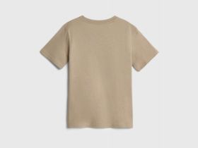 Футболка с принтом для мальчиков, Бежевый