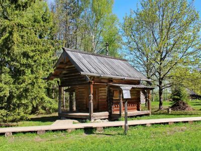 Часовня XVII века из деревни Гарь Маловишерского района