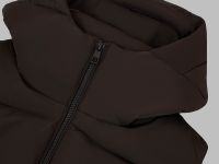 Стеганый жилет с капюшоном