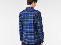 Мужская клетчатая рубашка Lacoste Slim Fit