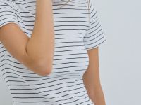 Футболка в рубчик, Белый