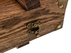 Шкатулка для ножа Милитари, дуб