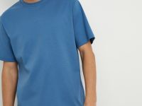 Футболка из хлопка прямого кроя