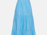 Сарафан из хлопка длины миди