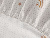 Простыня на резинке Маленькие медведи/Little bears