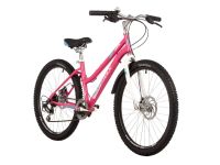 Подростковый велосипед Novatrack Jenny 24 Disc, год 2023, цвет Розовый, ростовка 12