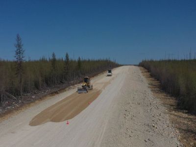 Участок трассы «Лена» в Алданском районе Якутии реконструируют раньше срока