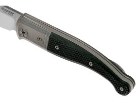 Складной нож LionSteel Gitano, сталь Niolox, рукоять Black G10