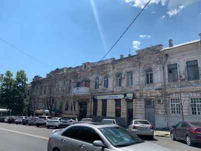 Дом доходный купца 2-ой гильдии Г.И. Чувалджи. Здесь размещалась радиостанция Наркоминдела