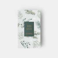 Блокнот "101 заветное желание" Хвойный. Обертка №5