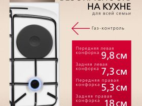 Комбинировання плита Hansa FCMW54000H