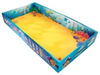 Игрушки в наборе "Волшебный песок", "Океан", песочный 0,5 кг, голубой 0,5 кг