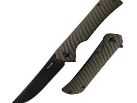 Нож складной Ruike P122-MB, сталь 14C28N, рукоять микарта, хаки