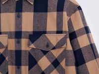 Рубашка прямого силуэта в клетку