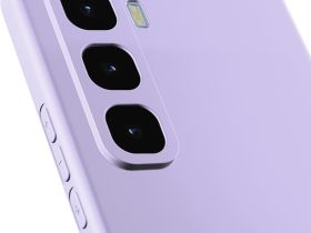 Клип-кейс Krutoff Silicone для Infinix Hot 60 Pro+ Фиолетовый
