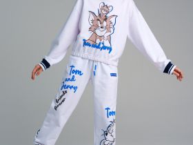 Толстовка трикотажная для девочек