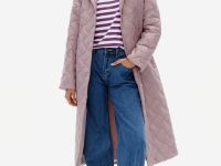 Пальто утепленное с поясом